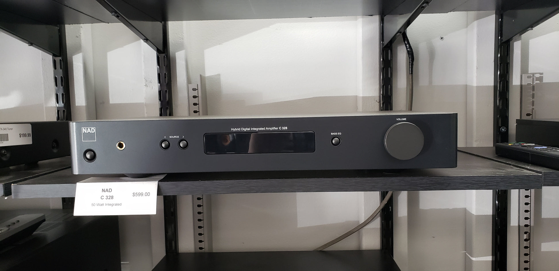 NAD C 328 Stereo integrated amplifier with built-in DAC and Bluetooth® - Just Audio HiFi