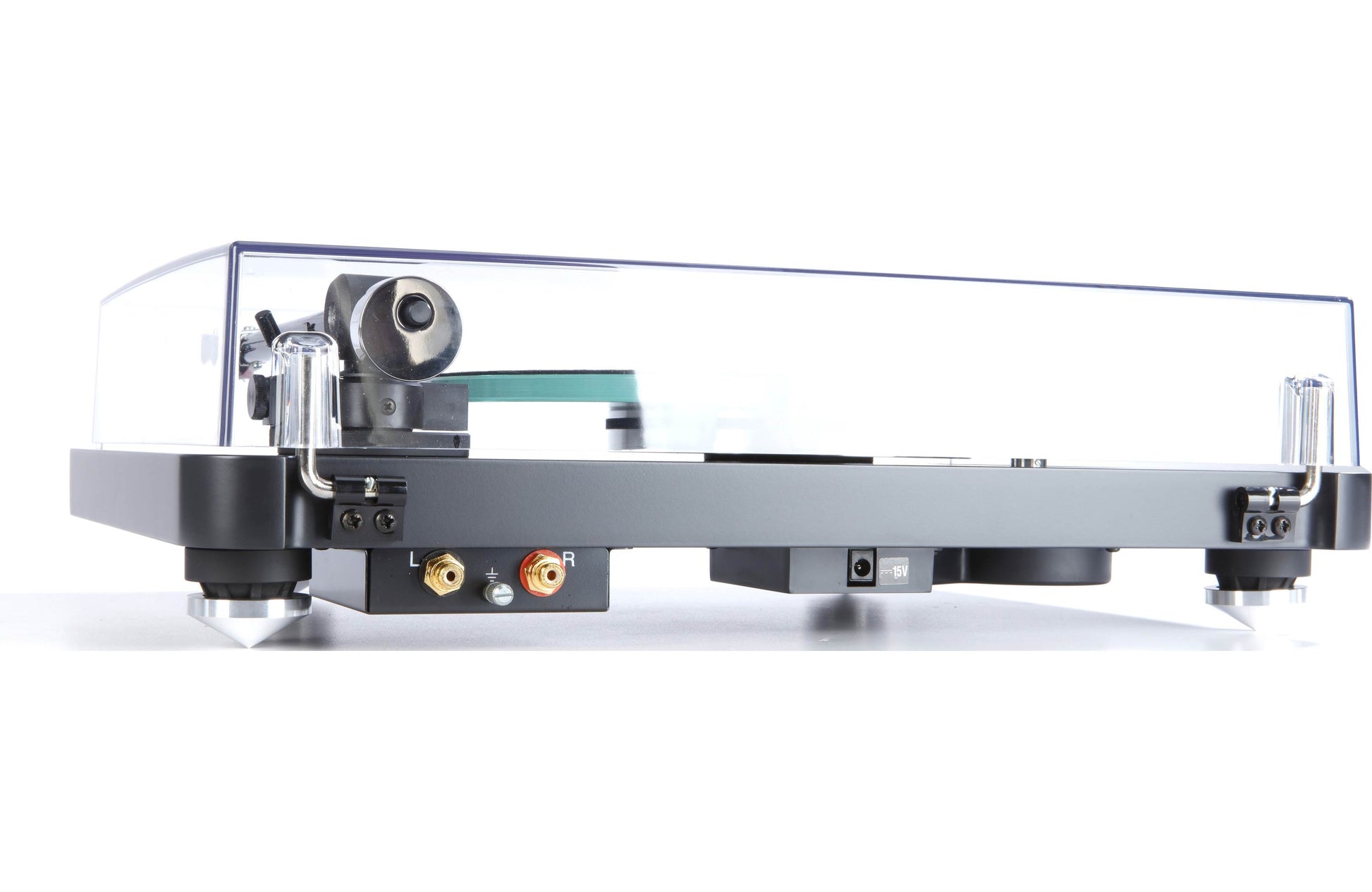 NAD C 588 Manual belt-drive turntable with factory-installed moving magnet phono cartridge - Just Audio HiFi