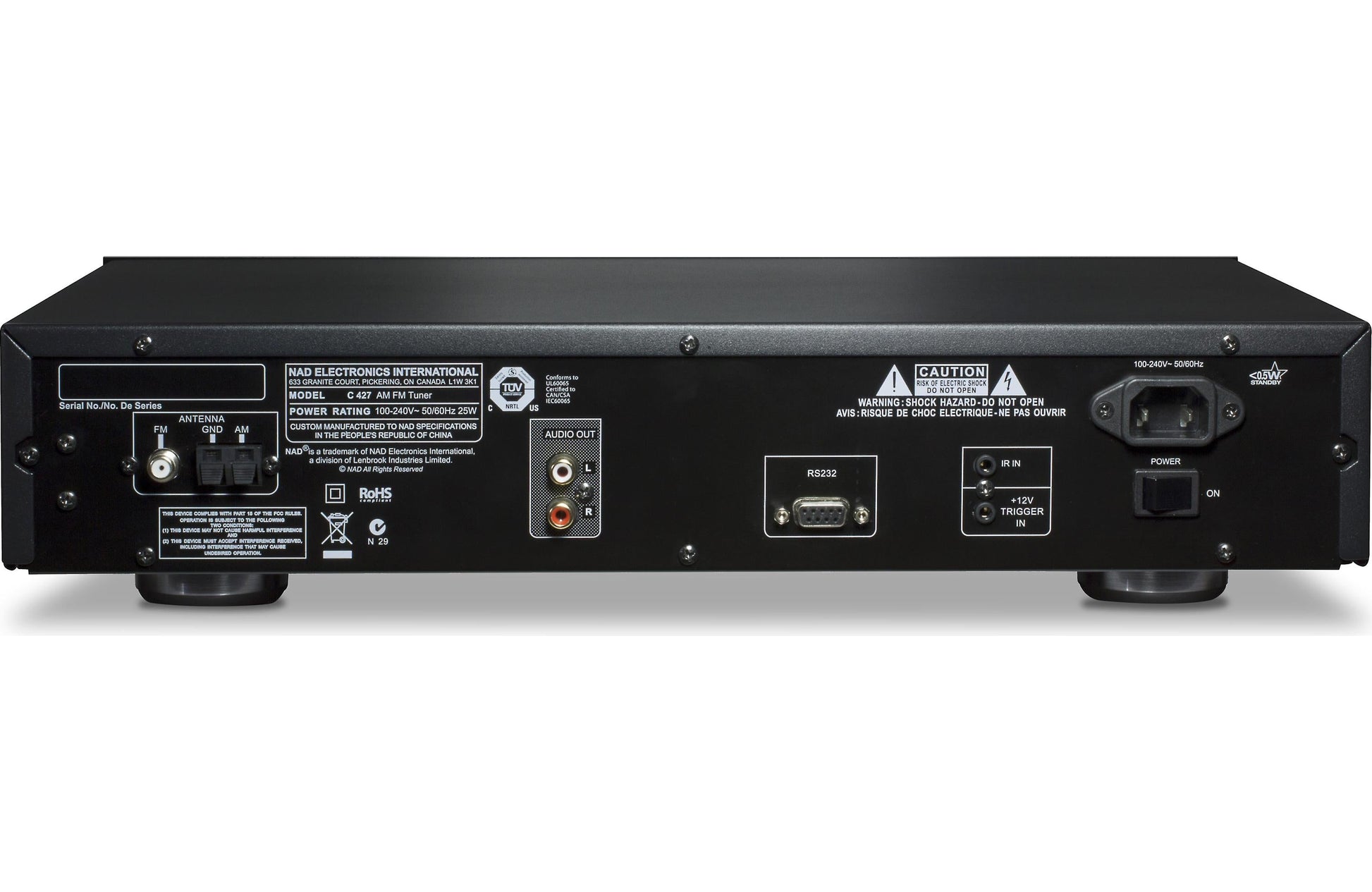 NAD C 427 AM/FM tuner - Just Audio HiFi