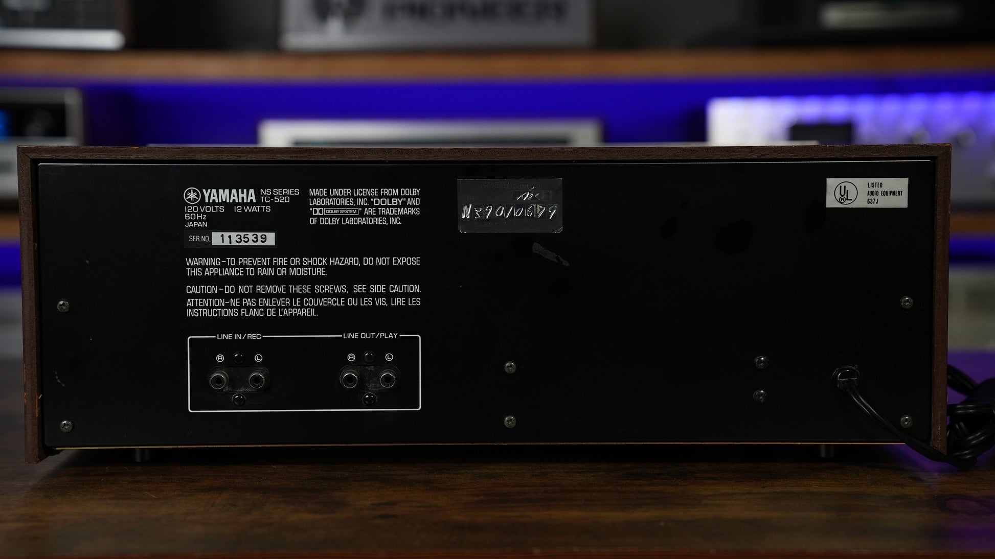 Yamaha TC-520 - Just Audio HiFi