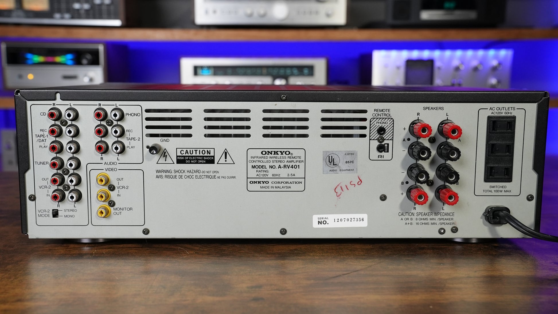 Onkyo A-RV401 - Just Audio HiFi
