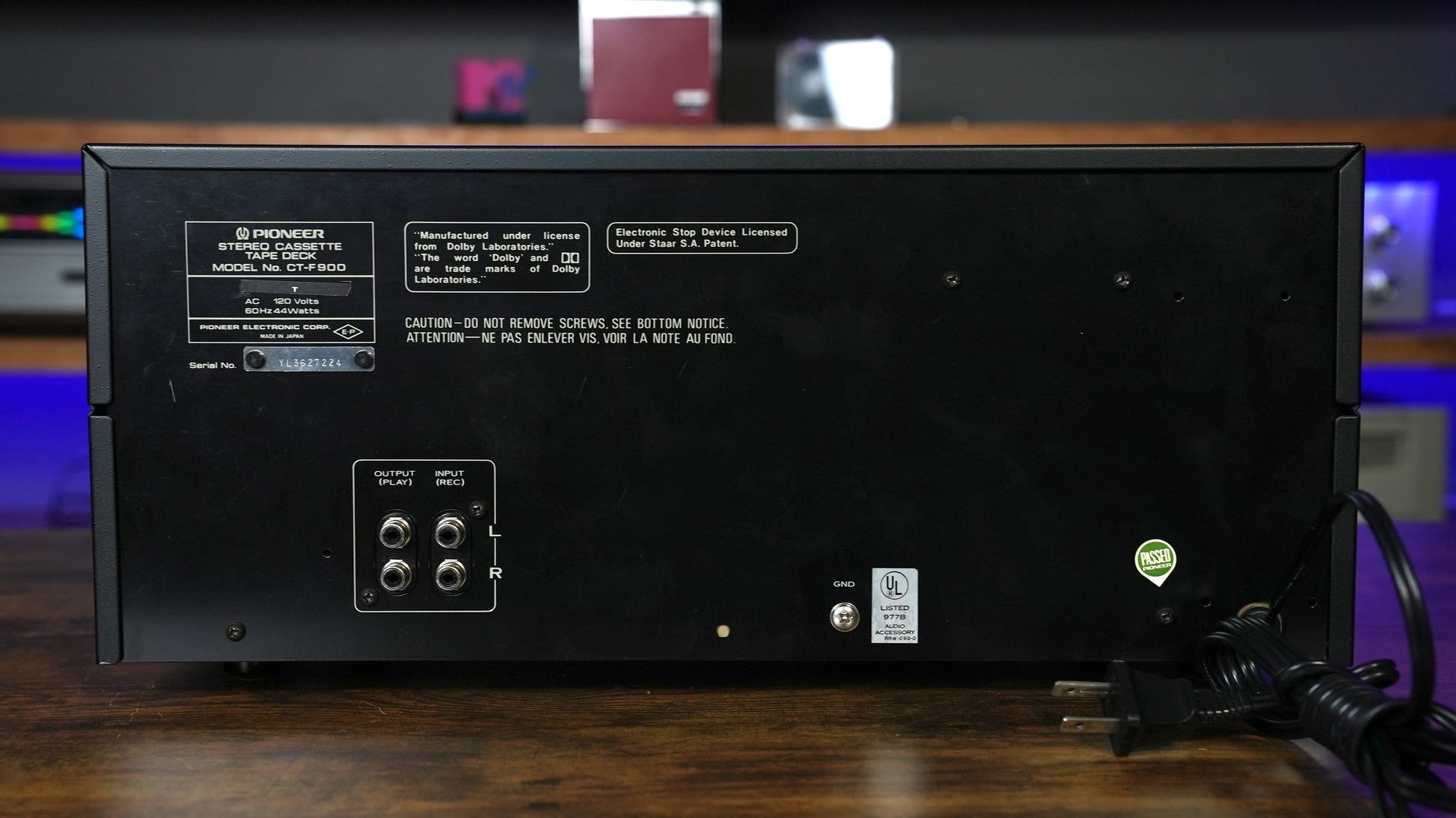 Pioneer CT-F900 - Just Audio HiFi