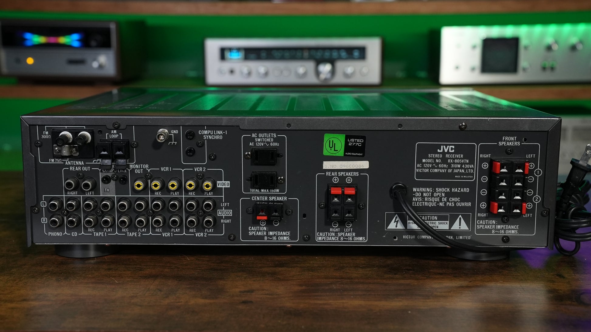 JVC RX-805VTN - Just Audio HiFi