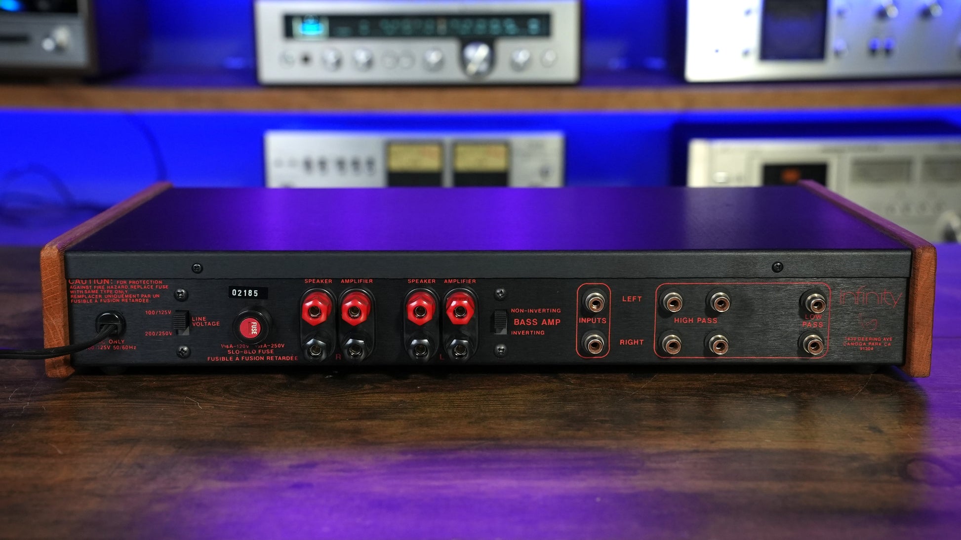 Infinity Reference Standard Crossover - Just Audio HiFi