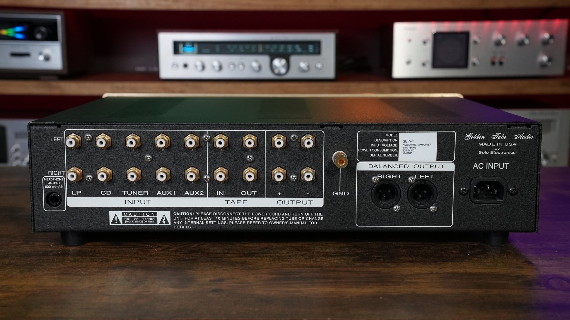 Golden Tube Audio SEP-1 - Just Audio HiFi