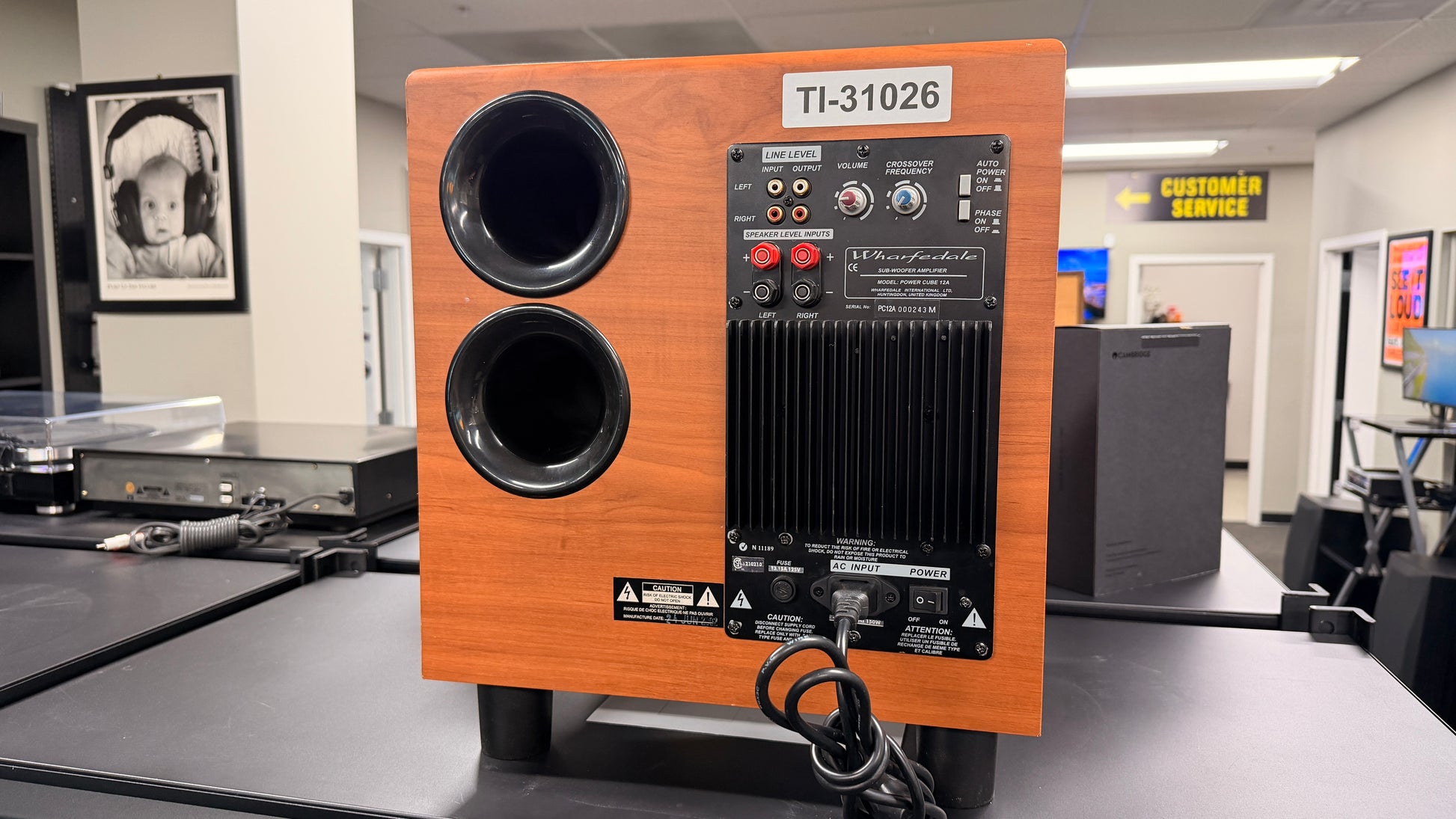 Wharfedale Power Cube 12A *Local Pickup Only* - Just Audio HiFi