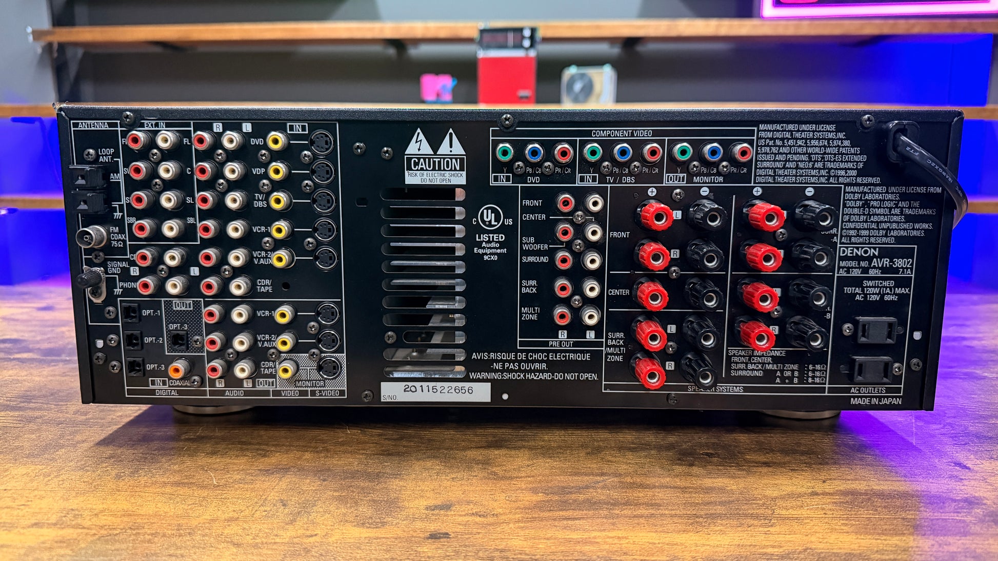 Denon AVR-3802 - Just Audio HiFi