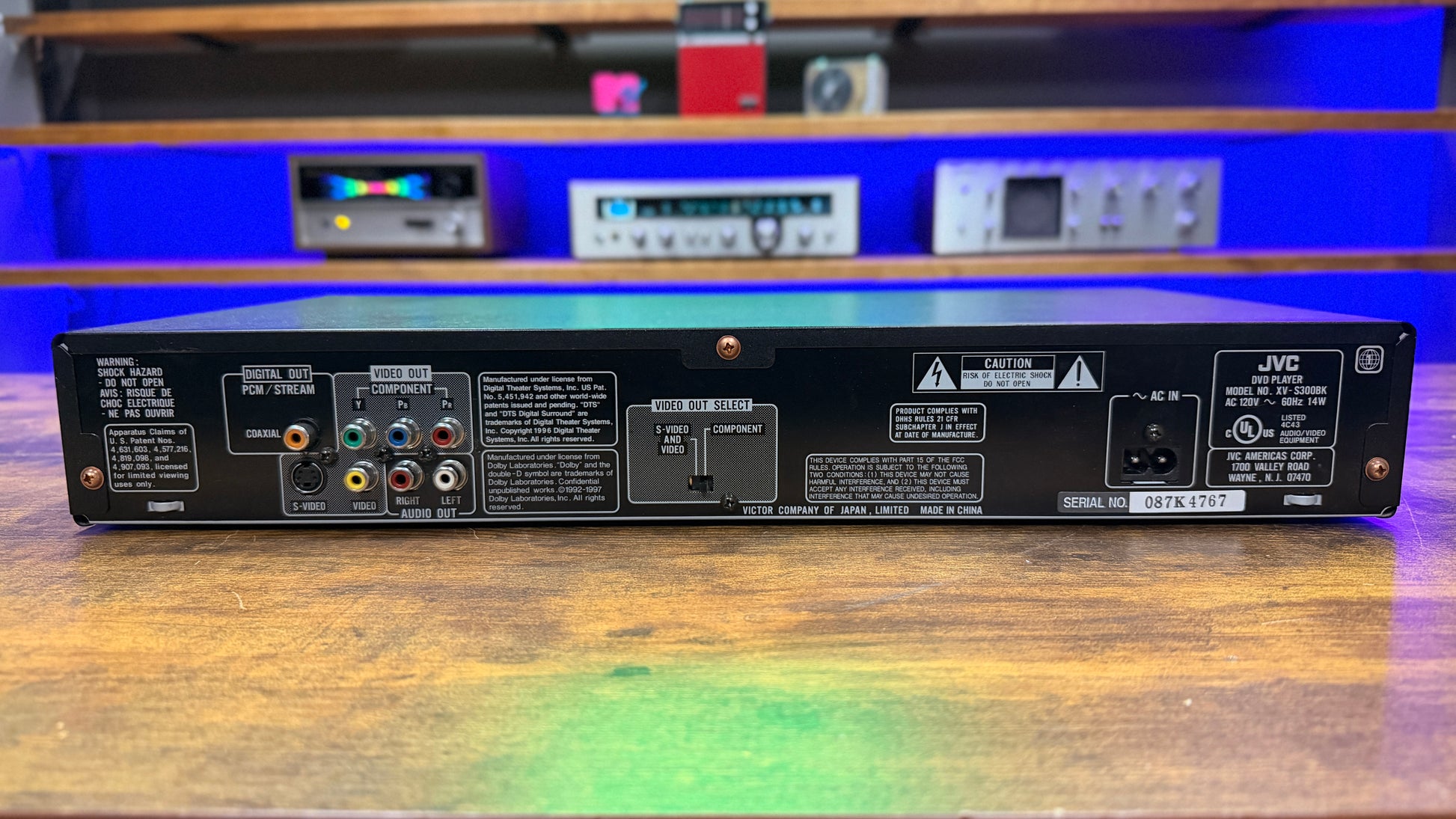 JVC XV-S300 - Just Audio HiFi