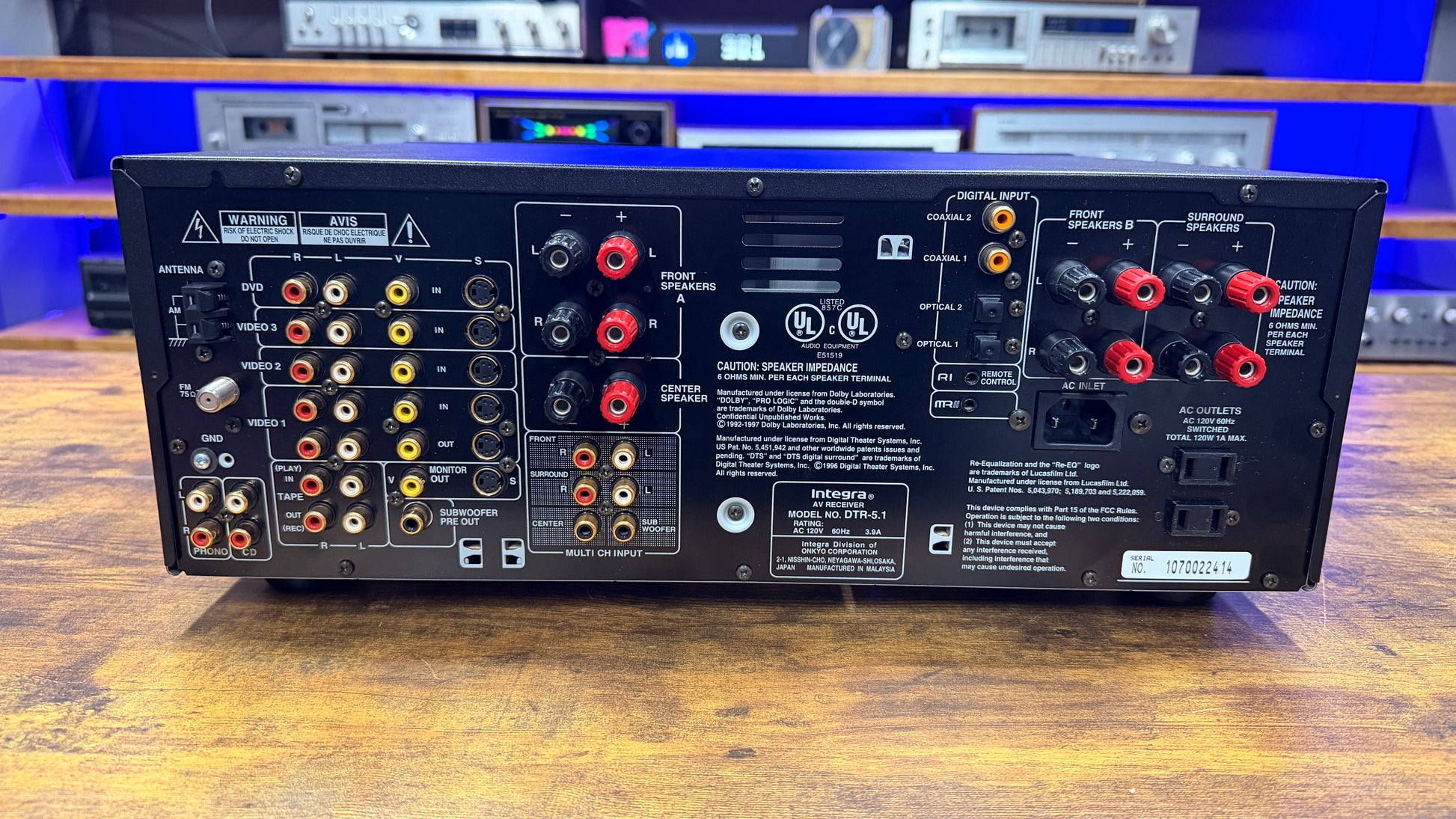 Integra DTR 5.1 - Just Audio HiFi