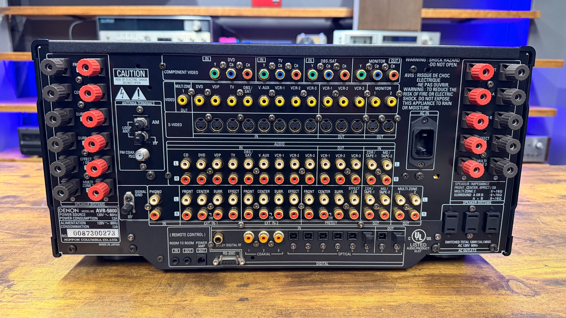 Denon AVR-5800 - Just Audio HiFi
