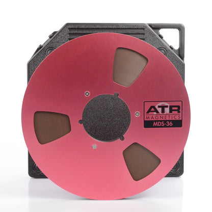 ATR MDS-36 Tape 1/4″ x 3600′ 10.5″ NAB Metal Reel *Black Case*