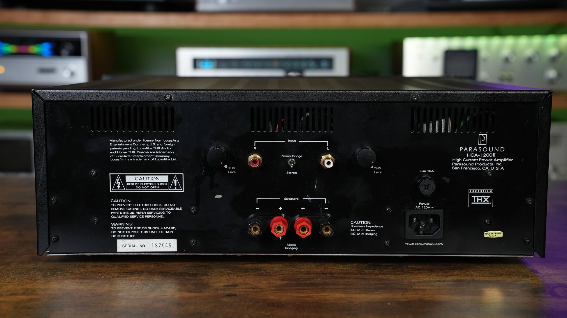 Parasound HCA-1200 II - Just Audio HiFi