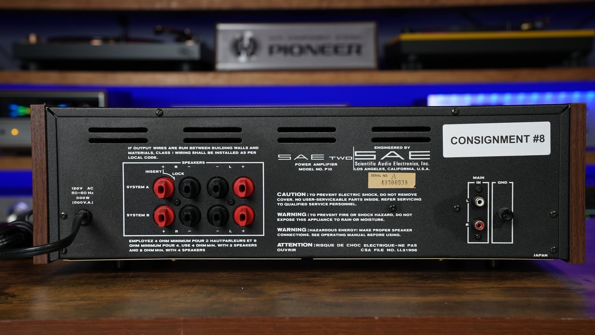 SAE P10 - Just Audio HiFi