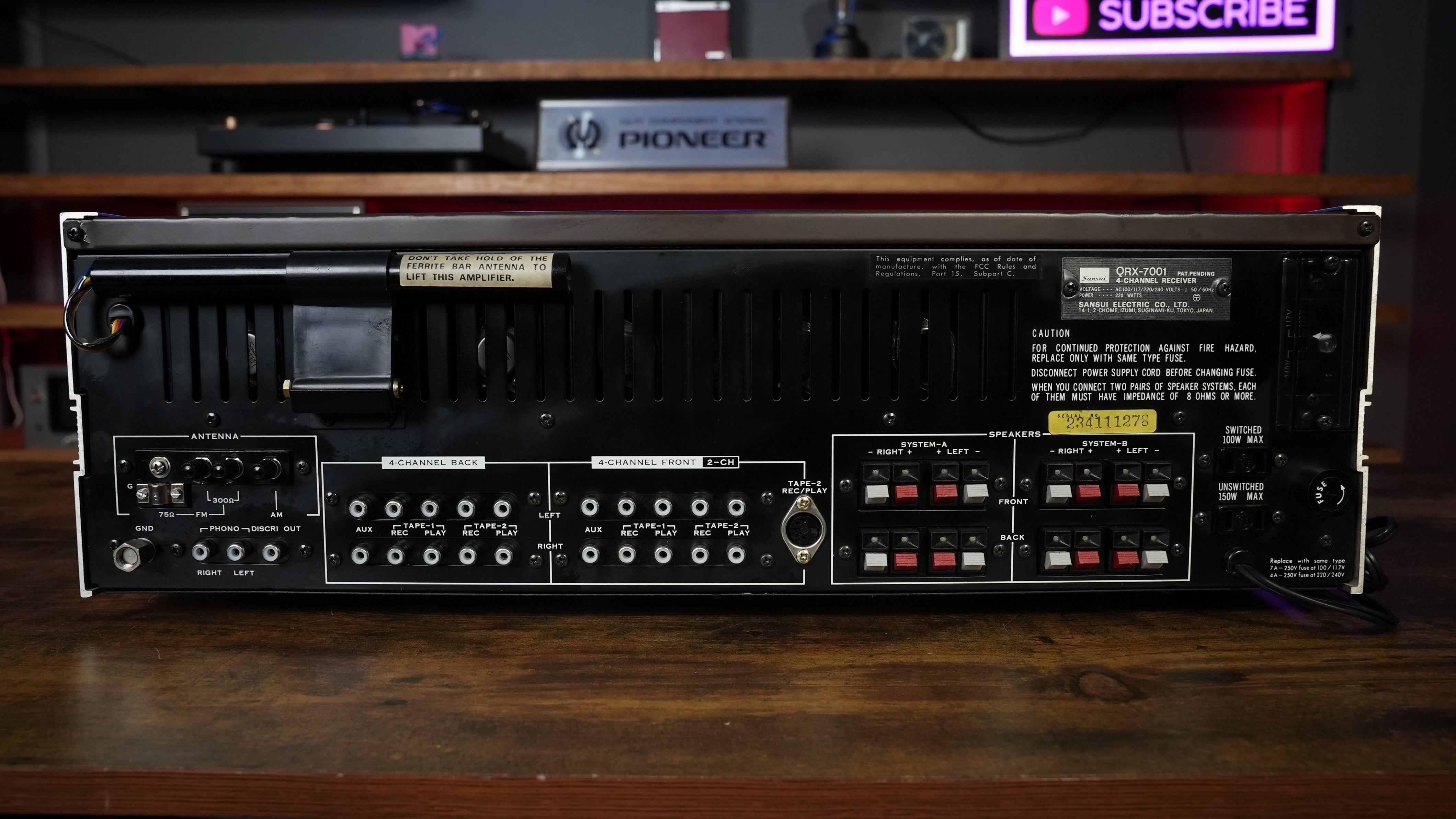 Sansui QRX-7001 *Local Pickup Only | Just Audio HiFi