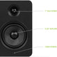 Kanto YU Passive 5.25" Bookshelf Speakers