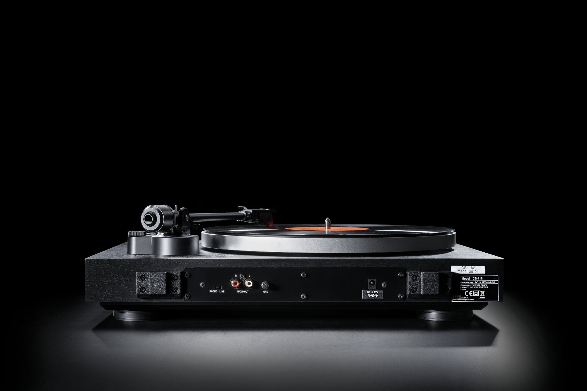 Dual CS 418 The Manual Record Player Entry