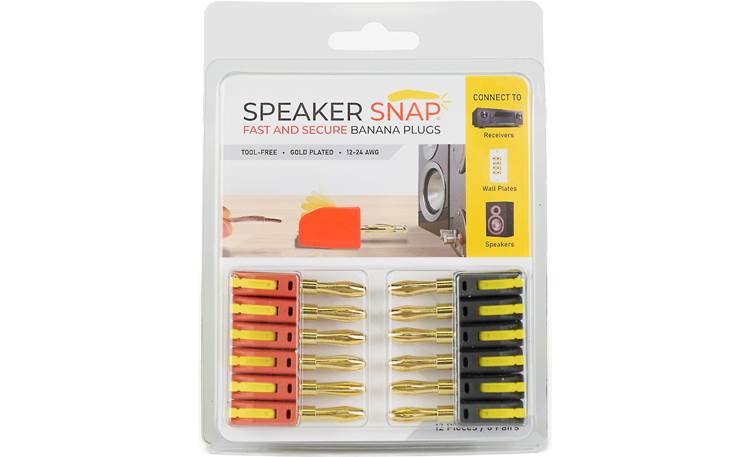 Speaker Snap Banana Connectors 