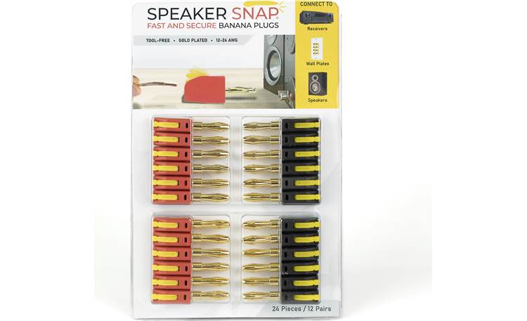 Speaker Snap Banana Connectors 