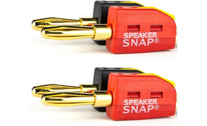 Speaker Snap Banana Connectors 