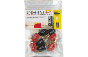 Speaker Snap Banana Connectors 