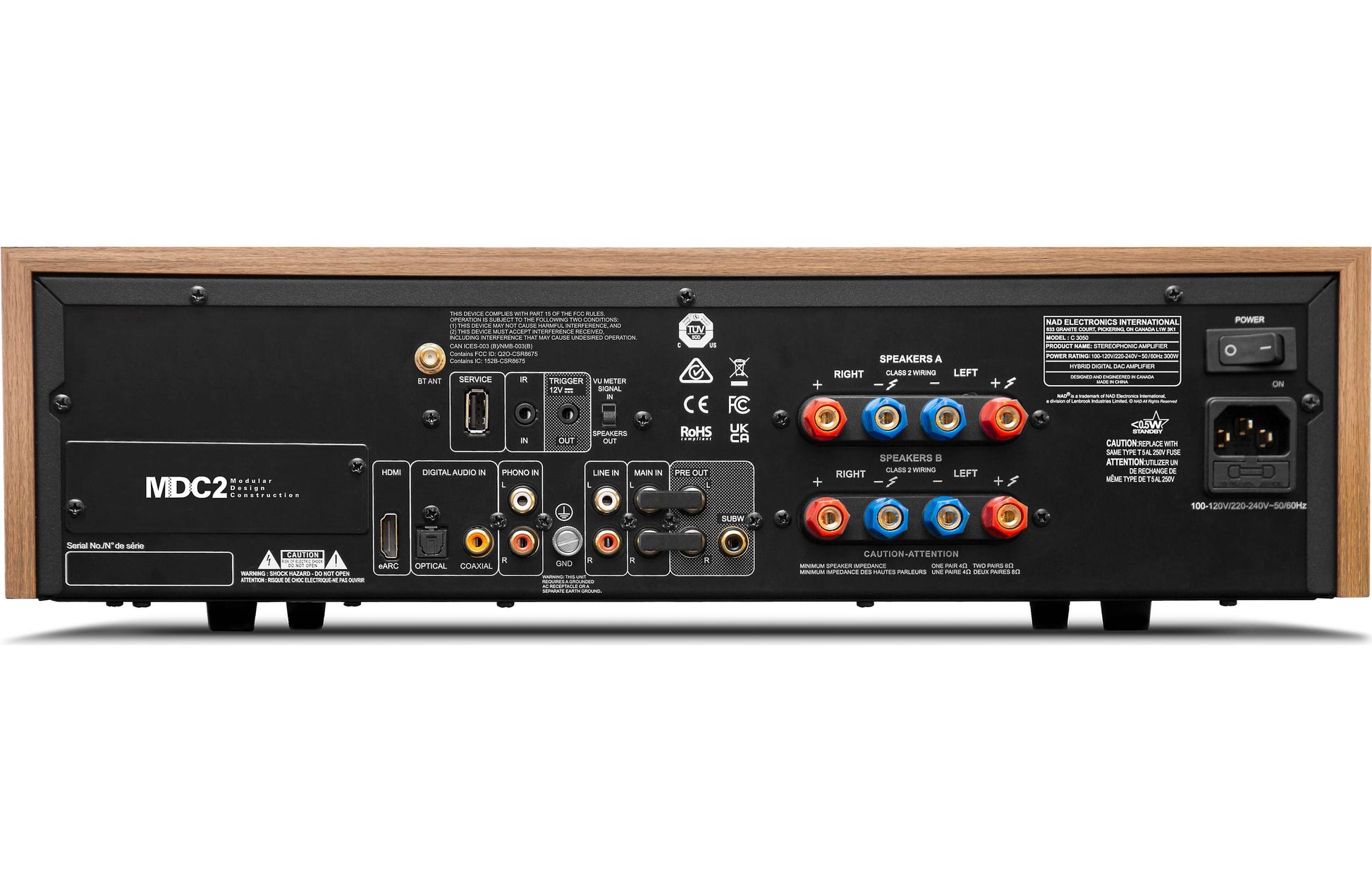 NAD C 3050 Integrated Amplifier w/BluOS (Outlet) - Just Audio HiFi