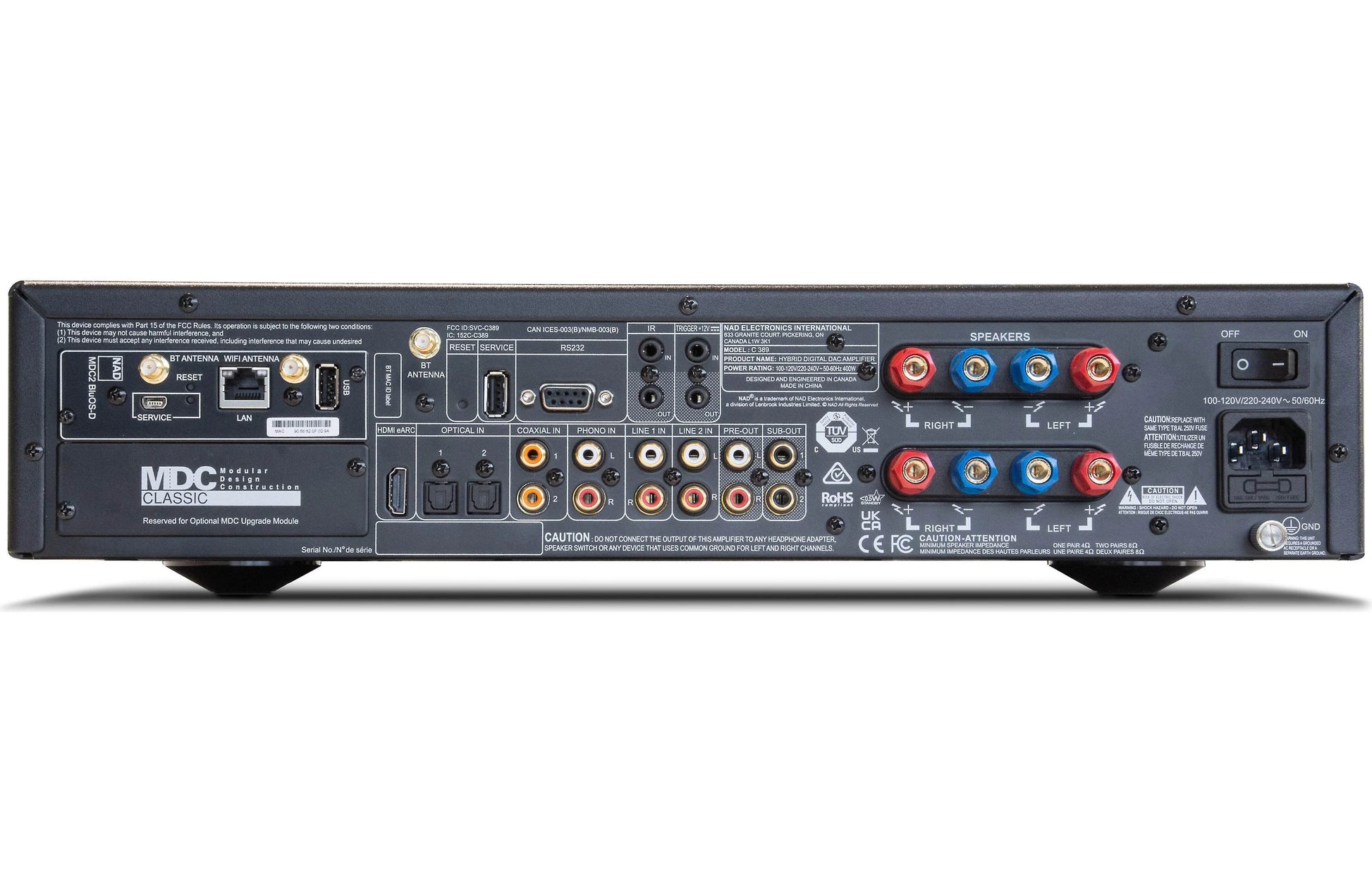 NAD C 389 W/ BluOS - Just Audio HiFi