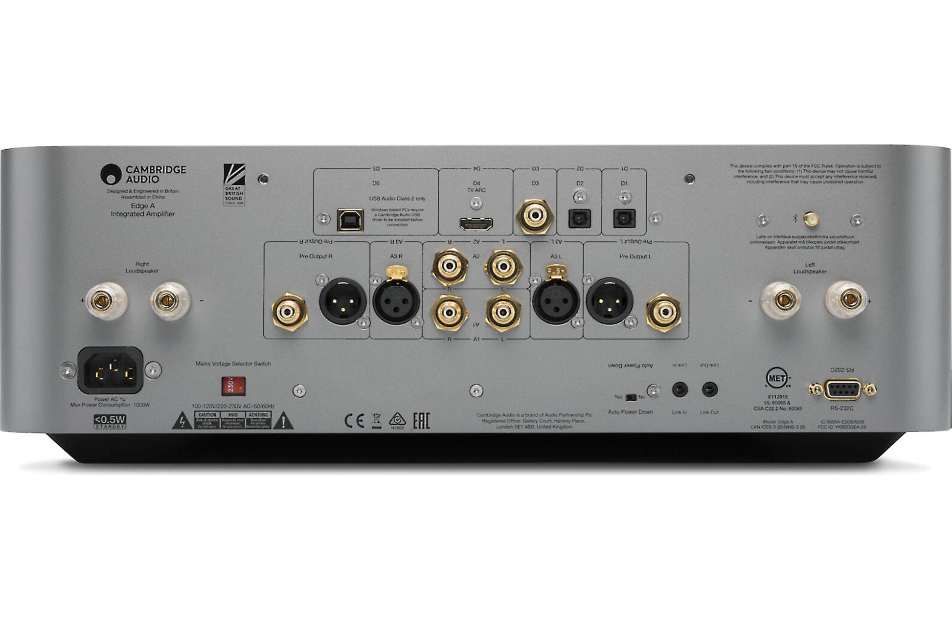 Cambridge Audio Edge A - Integrated Amp