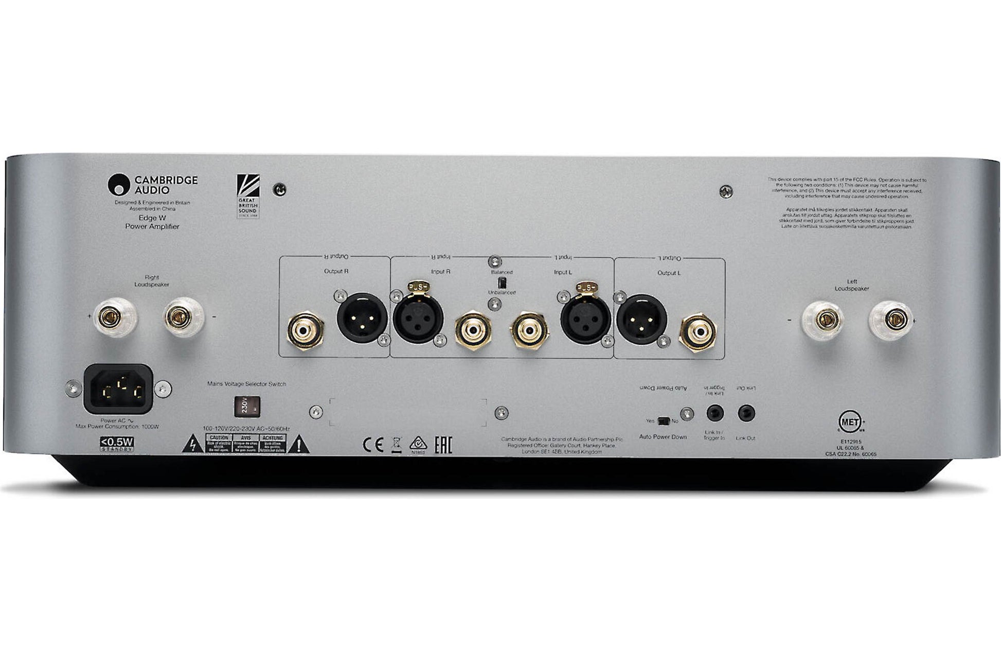 Cambridge Audio Edge W - Power amplifier