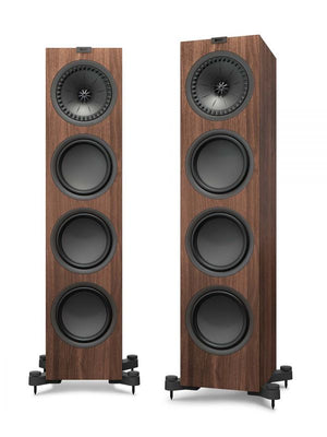 KEF Q950 Floorstanding Speaker Pair - Walnut (Outlet)