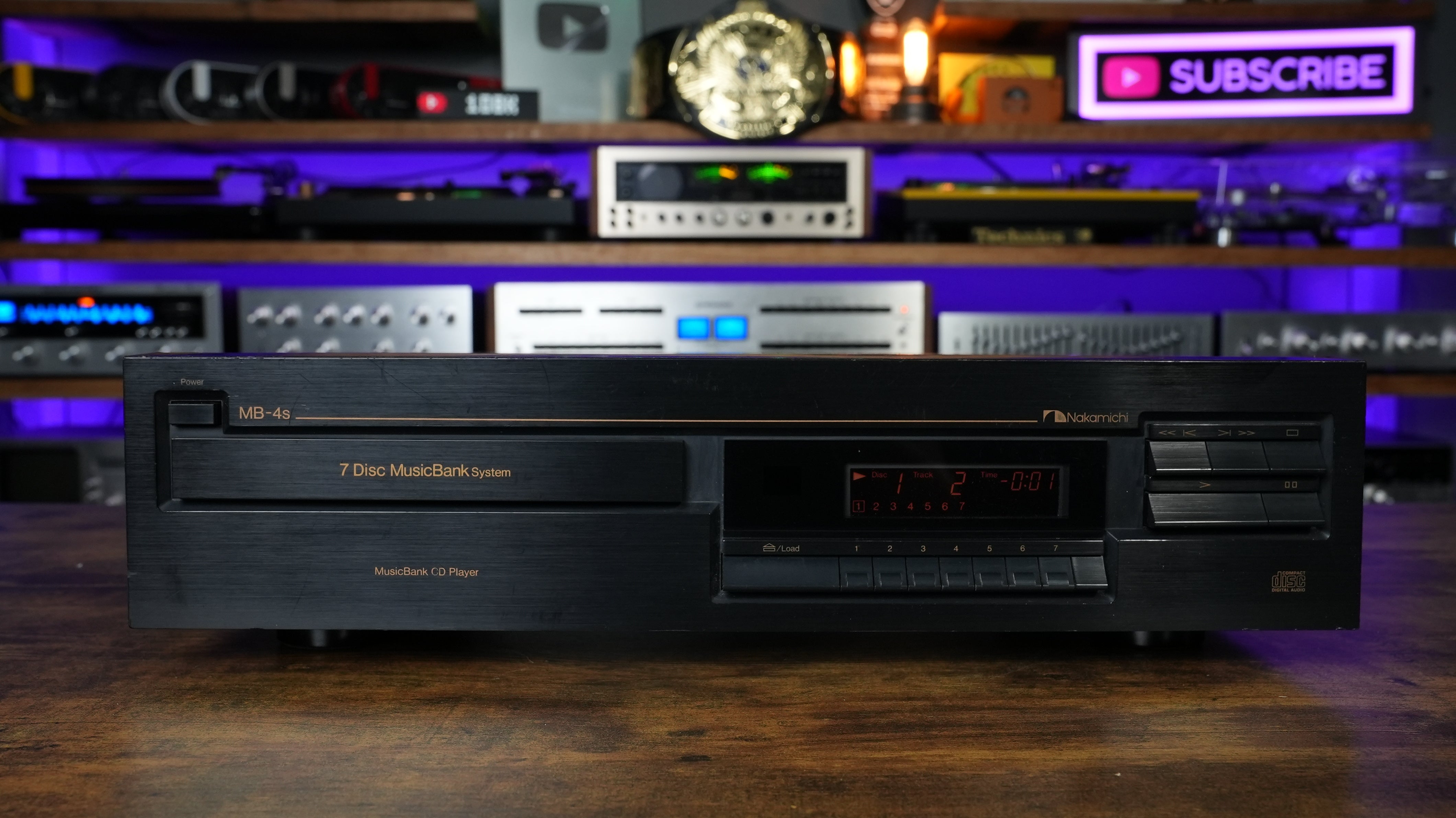 Nakamichi MB-4S - 7 Disc CD Changer | Just Audio HiFi